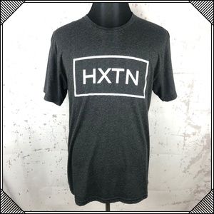 * HXTN Grey Short Sleeve T-Shirt Cannabis * XL